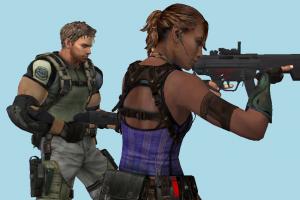 Resident Evil 5 Resident Evil 5 Sheva and Kris-2